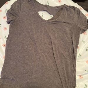Under armour  gray shirt large